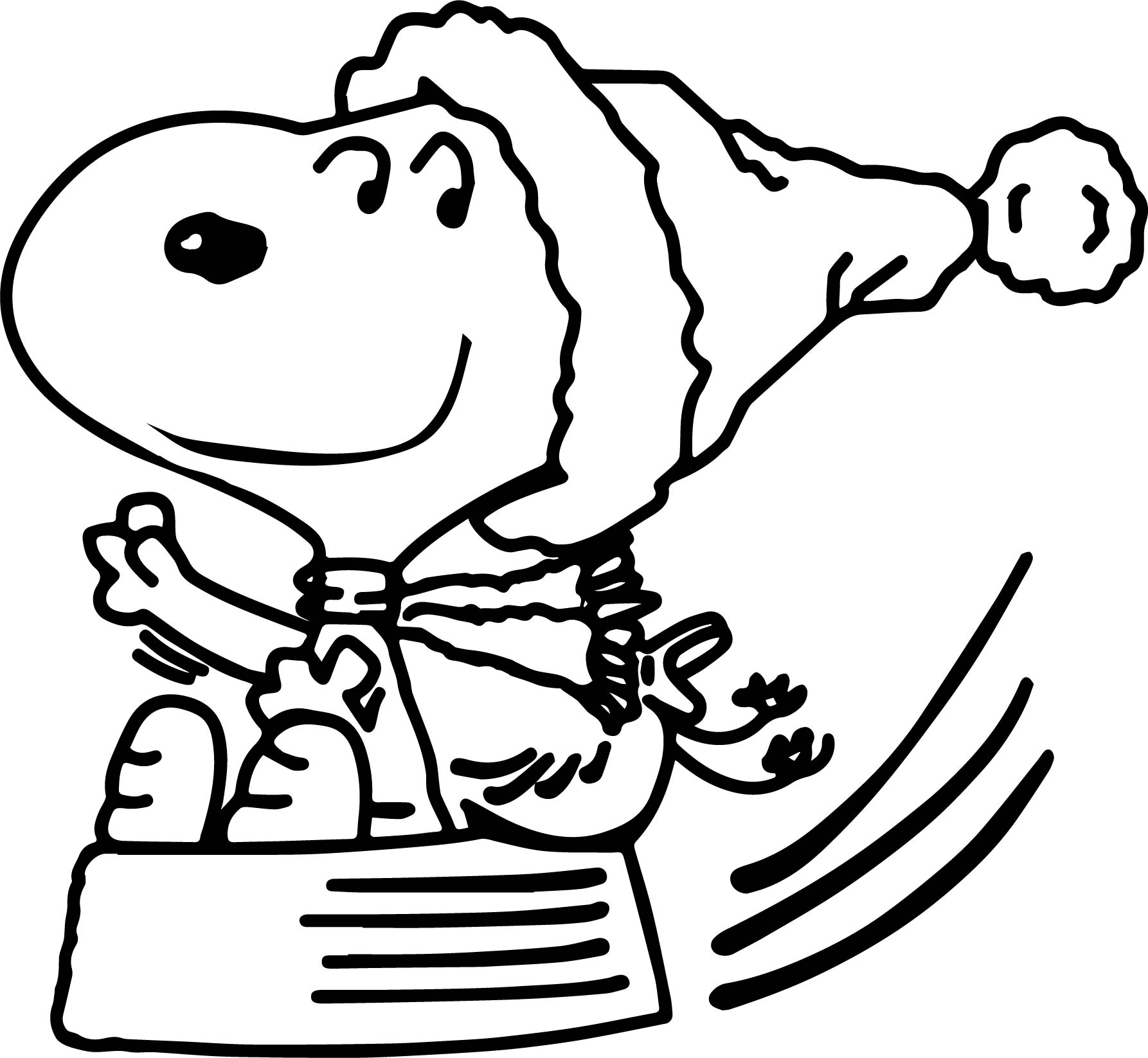 Free Printable Charlie Brown Christmas Coloring Pages For Kids Best 