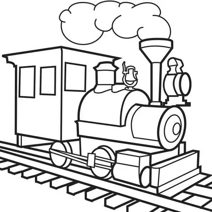 polar express train coloring pages