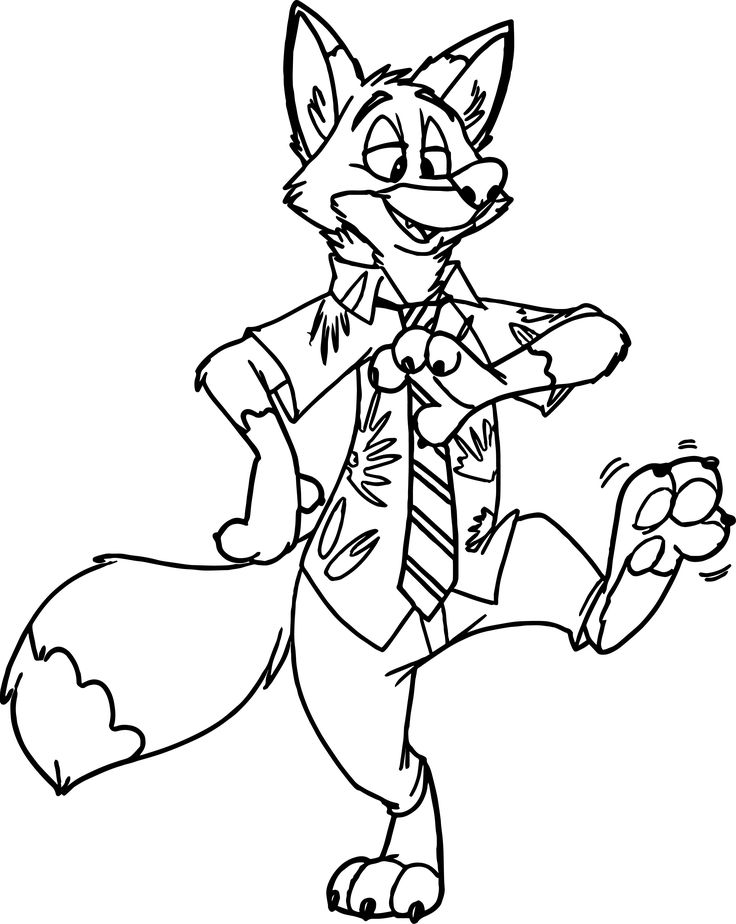 Zootopia Coloring Pages - Best Coloring Pages For Kids