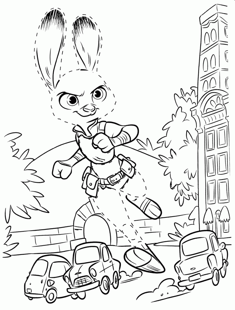 Download Zootopia Coloring Pages - Best Coloring Pages For Kids