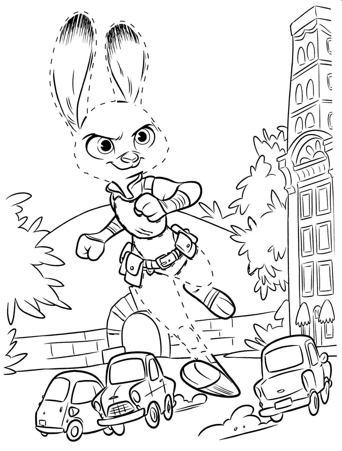 Zootopia Coloring Pages - Best Coloring Pages For Kids