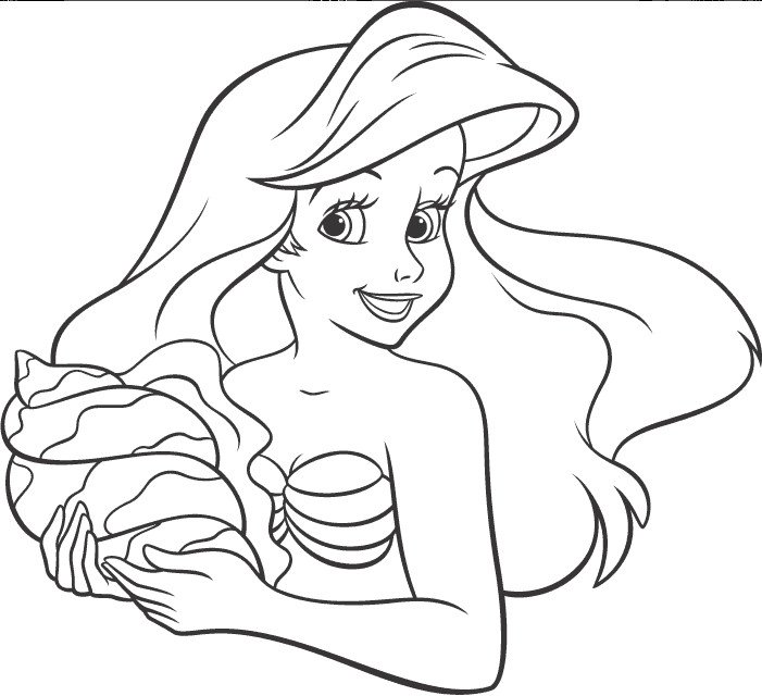 Ariel Coloring Pages - Best Coloring Pages For Kids