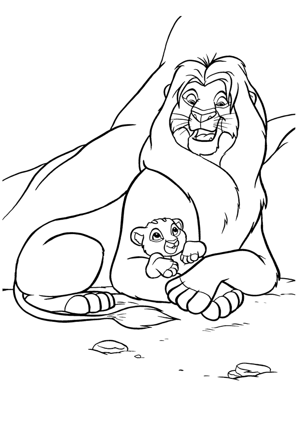 Download Free Lion King Coloring Pages