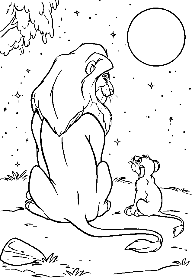 Download Lion King Coloring Pages