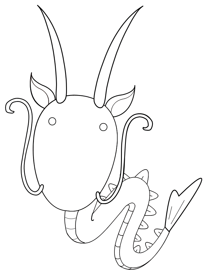 Fantasy Coloring Pages Serpent