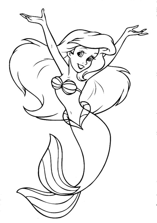 Ariel Coloring Pages Best Coloring Pages For Kids