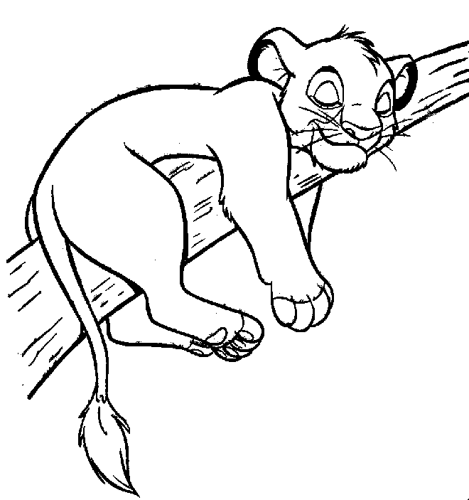 Free Lion King Coloring Pages