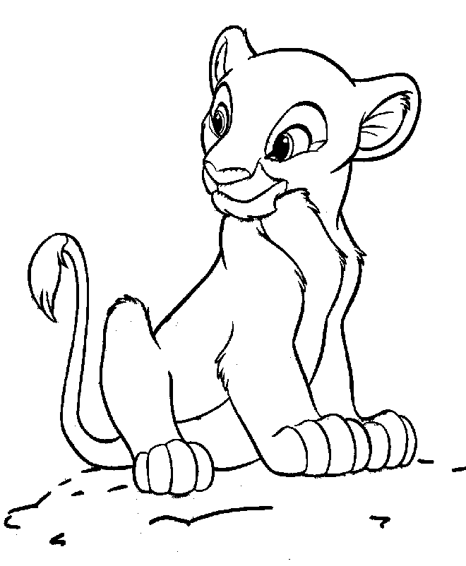 Lion King Coloring Pages Simba