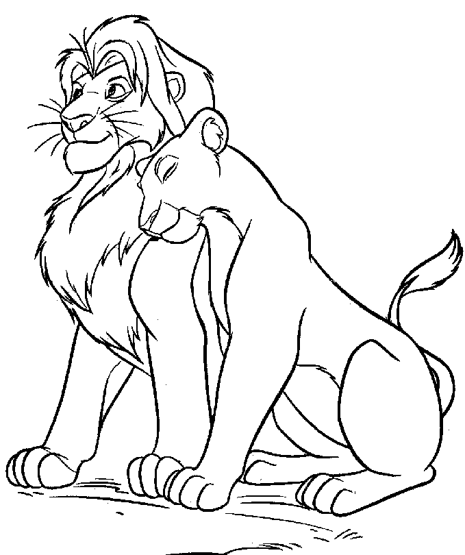 Lion King Coloring