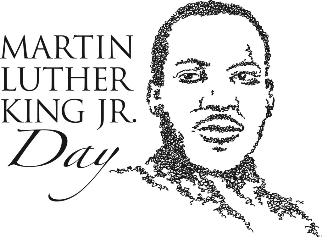 Martin Luther King Jr Day Coloring Page