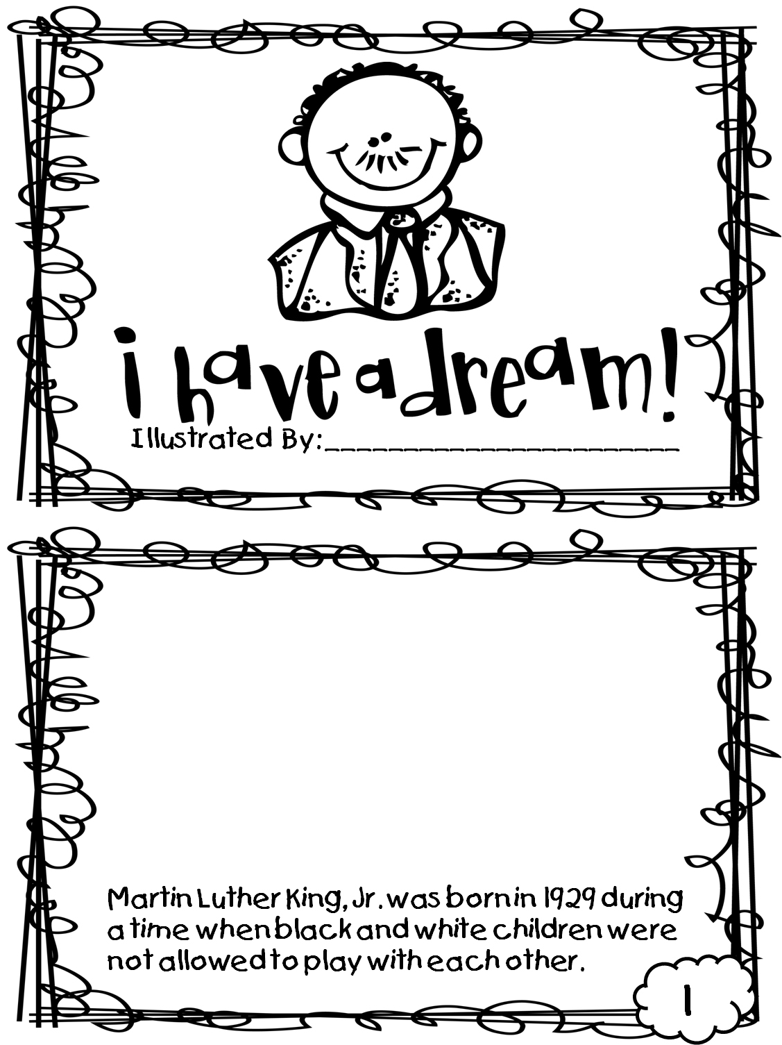 Free Mlk Printables Inspire Your Child To Dream Big With This ...