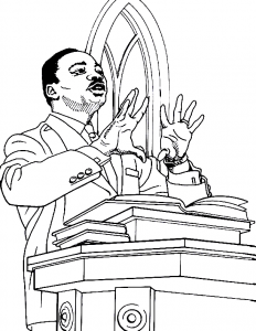martin luther king jr coloring pages and worksheets  best