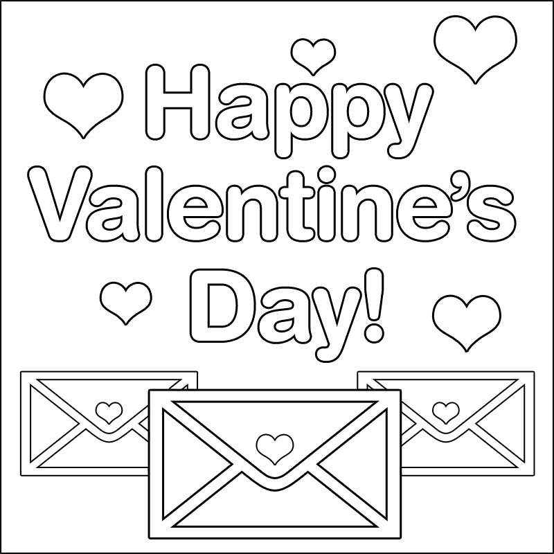 Valentine Coloring Pages - Best Coloring Pages For Kids