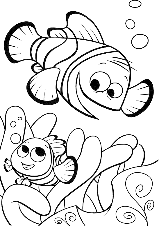 Free Printable Dory Coloring Page