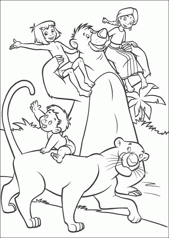 Jungle Book Coloring Pages Best Coloring Pages For Kids
