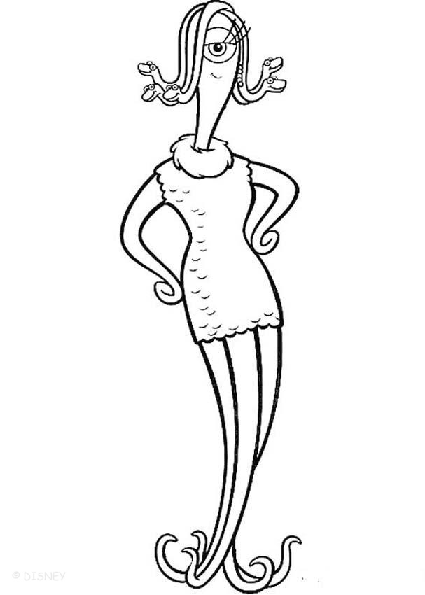 Monsters Inc Coloring Pages Celia Mae