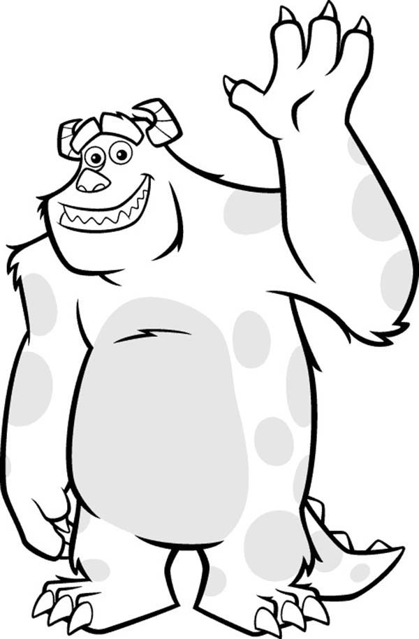 Monsters Inc Coloring Pages - Best Coloring Pages For Kids