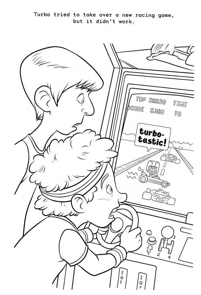Print Free Wreck-it Ralph Coloring Pictures
