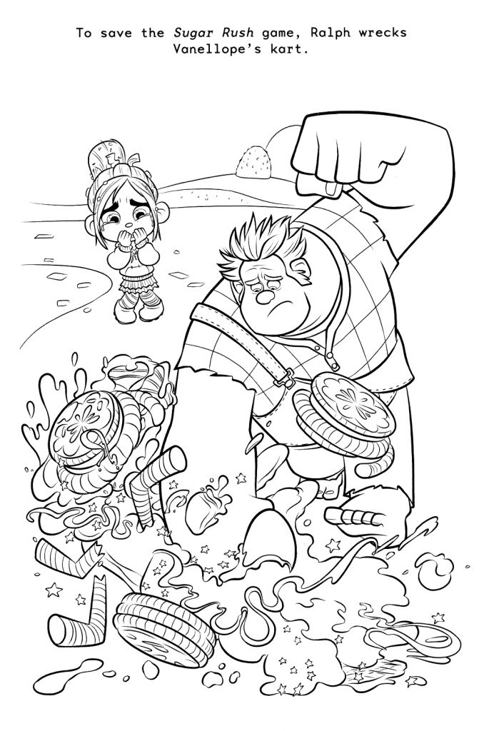 Wreck-it Ralph Coloring Pages - Best Coloring Pages For Kids