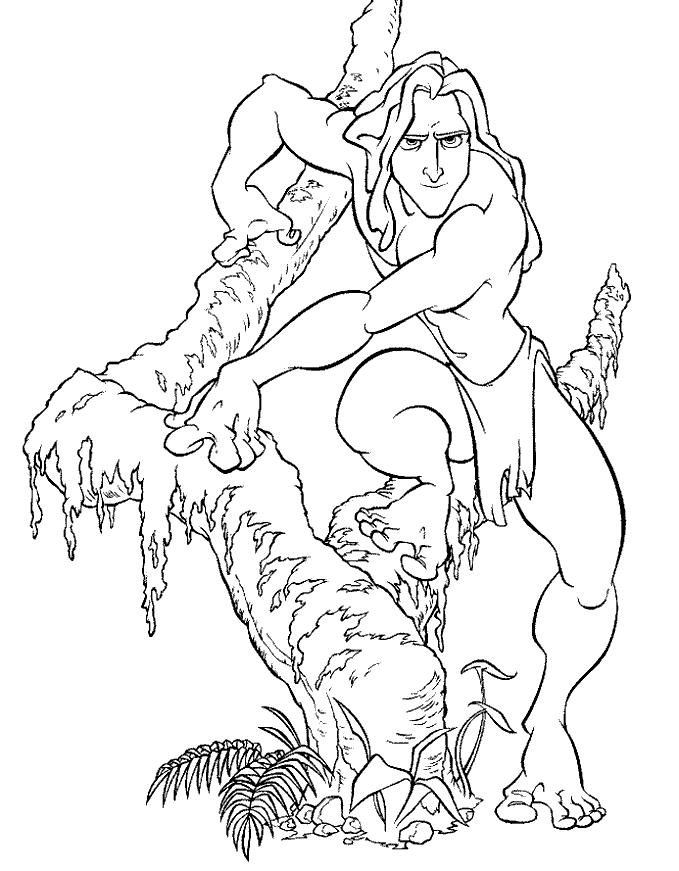 Tarzan Coloring Pages - Best Coloring Pages For Kids