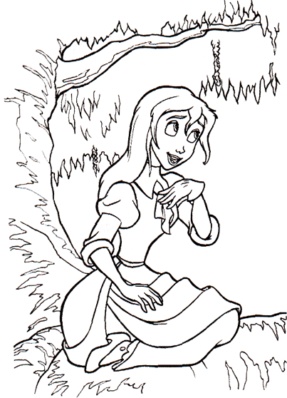 Tarzan Coloring Pages - Best Coloring Pages For Kids