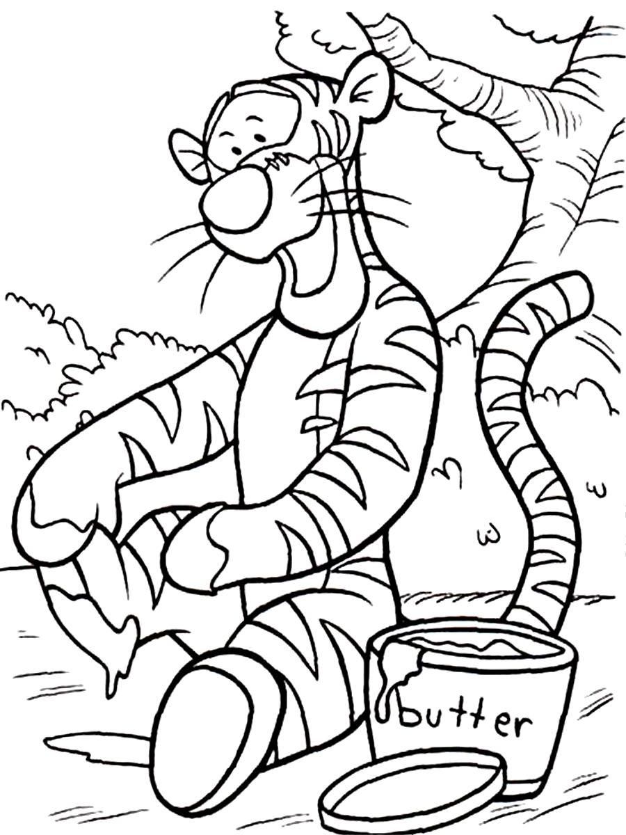 Tigger Coloring Pages Best Coloring Pages For Kids