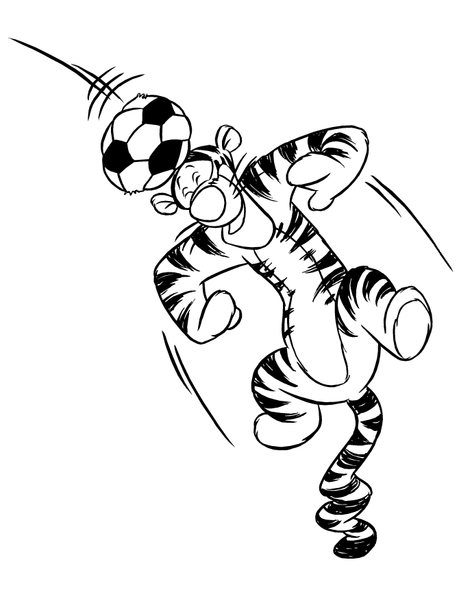 Download Free Tigger Coloring Pages