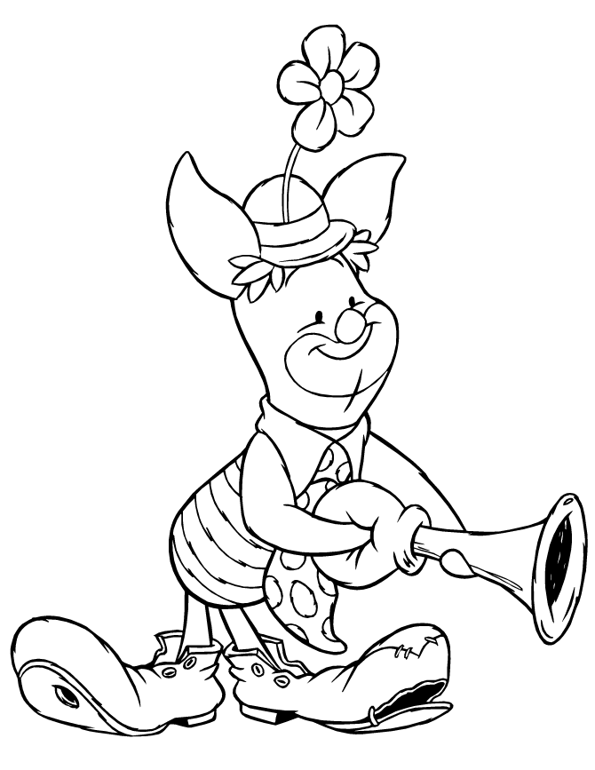 Download Piglet Coloring Page