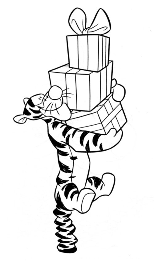 Download Printable Tigger Coloring Pages