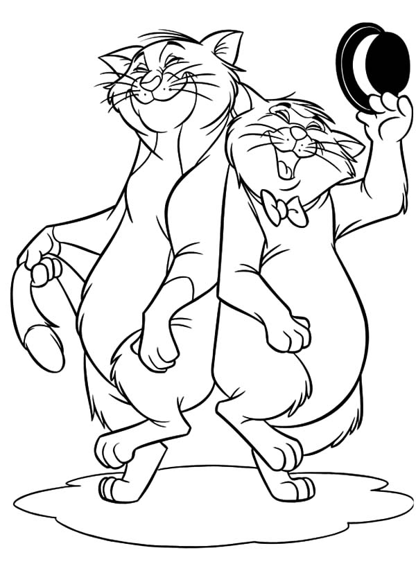 Free Aristocats Coloring Page