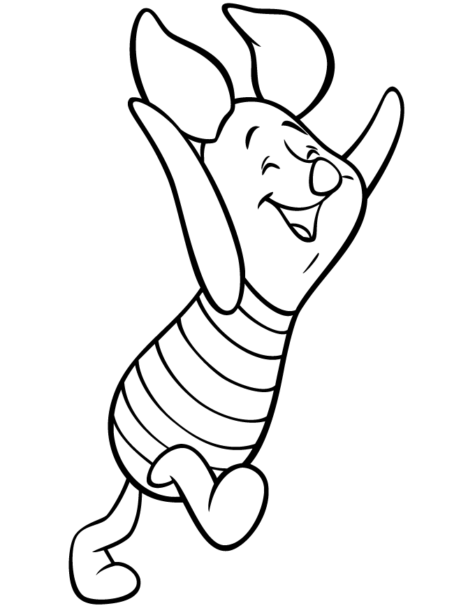 Free Piglet Coloring Pages