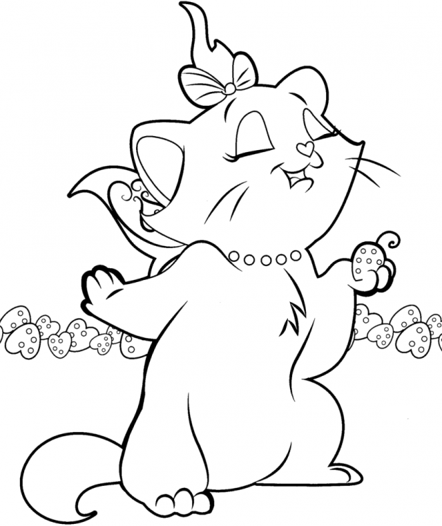 Free Printable Aristocats Coloring Pages