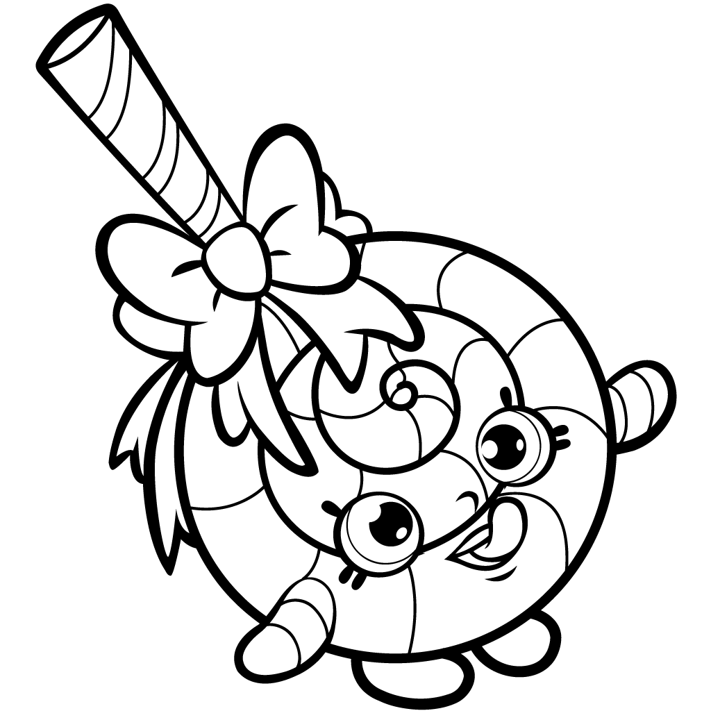 shopkins coloring pages