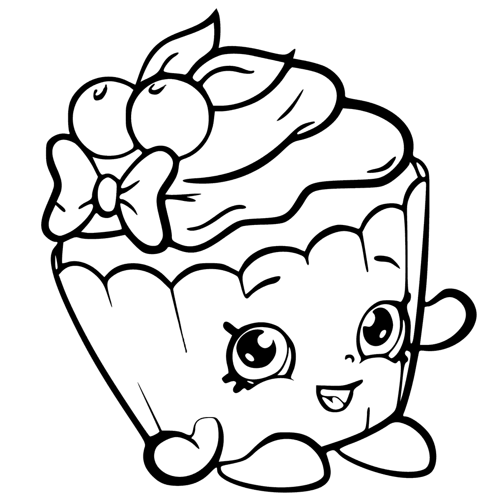 Free Shopkins Coloring Page Pictures