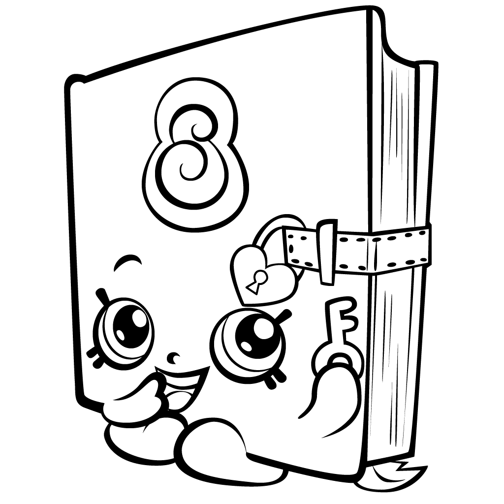 Shopkins Coloring Pages - Best Coloring Pages For Kids