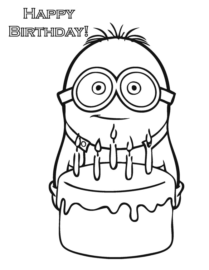 images of coloring pages minions rocking - photo #30