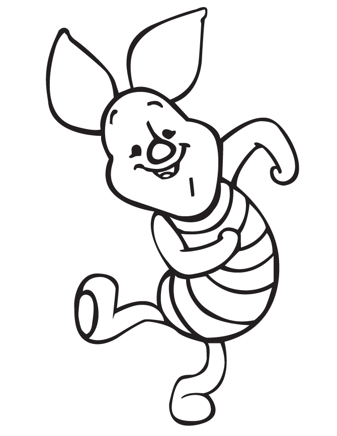 Piglet Coloring Pages Printable