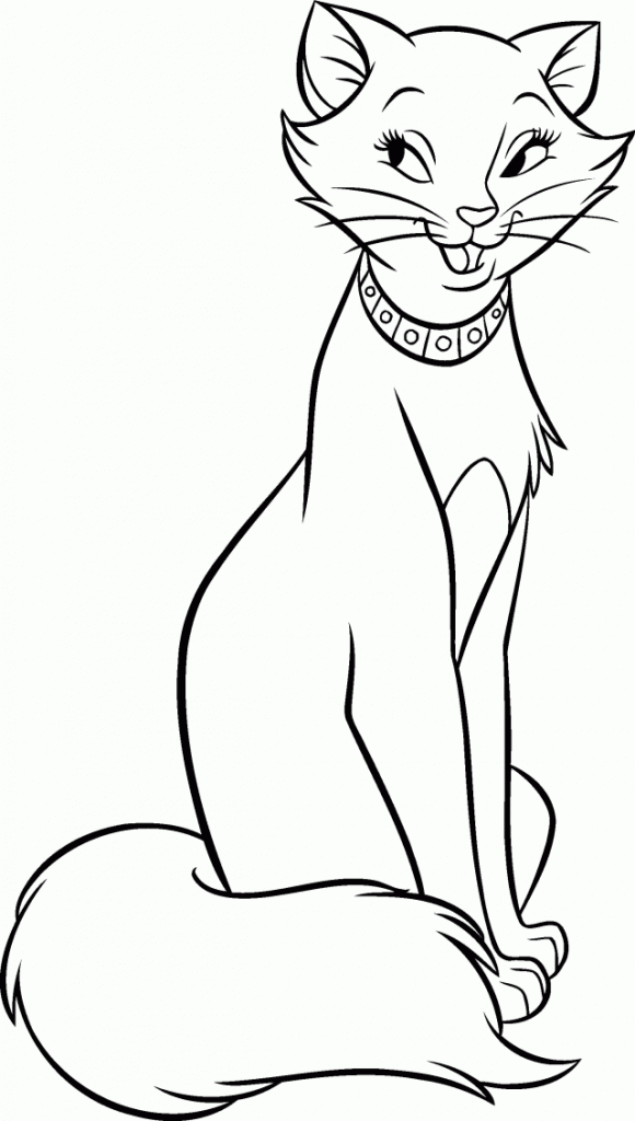 Print Aristocats Coloring Pages
