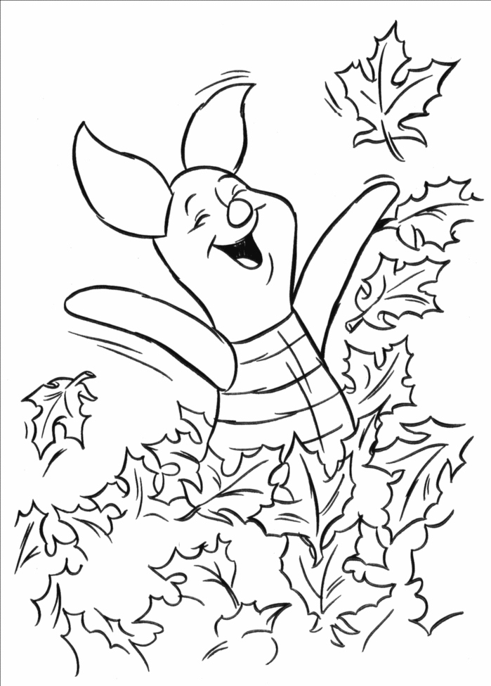 Print Piglet Coloring Pages Free