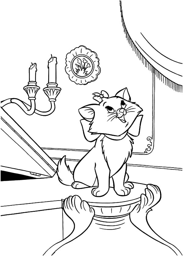 Printable Aristocats Coloring Pages Free