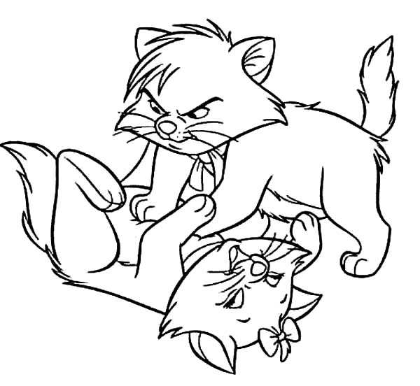 Oriso Cats Coloring Pages 10