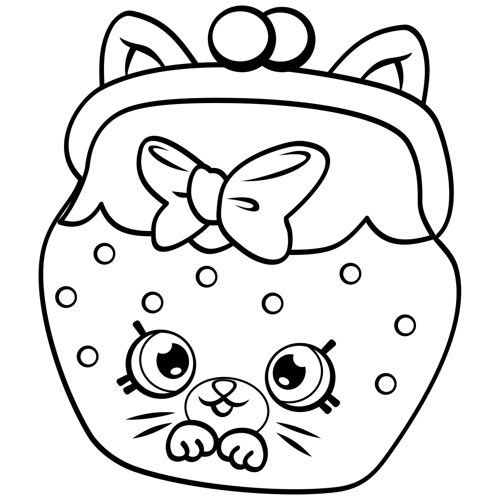 Shopkins Free Printable Coloring Sheets