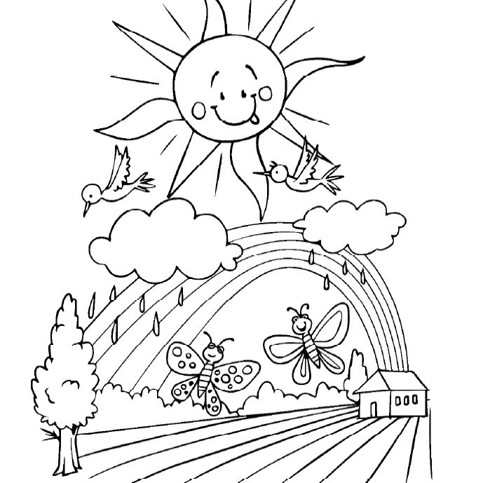 Spring Coloring Pages - Best Coloring Pages For Kids