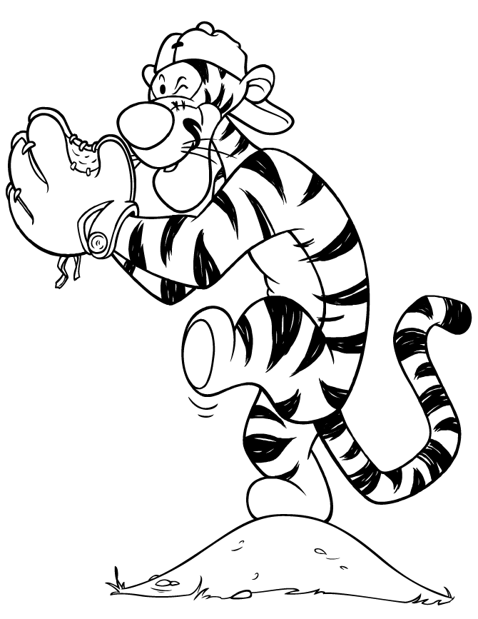 Tigger Coloring Pages Free Printables