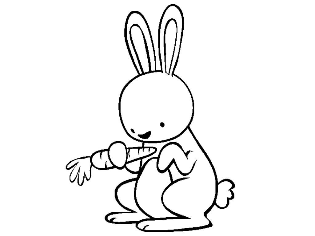 Featured image of post Cute Bunny Pictures To Colour