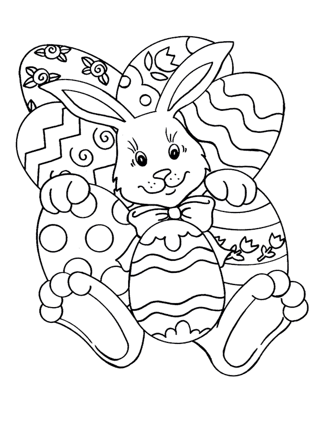 easterbunny简笔画图片