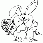 Easter Coloring Pages Bunny