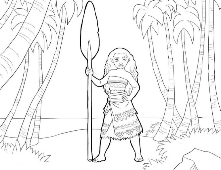 Moana Coloring Pages - Best Coloring Pages For Kids