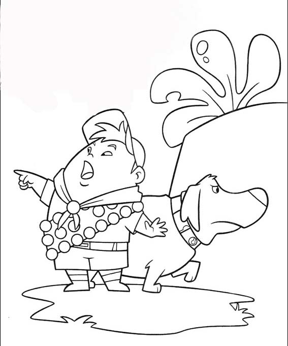 Up Coloring Pages 3