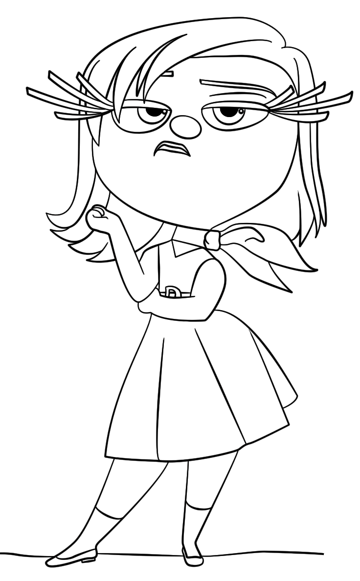 inside coloring pages